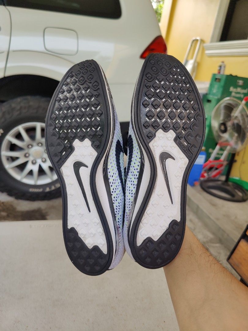 nike flyknit racer orca volt