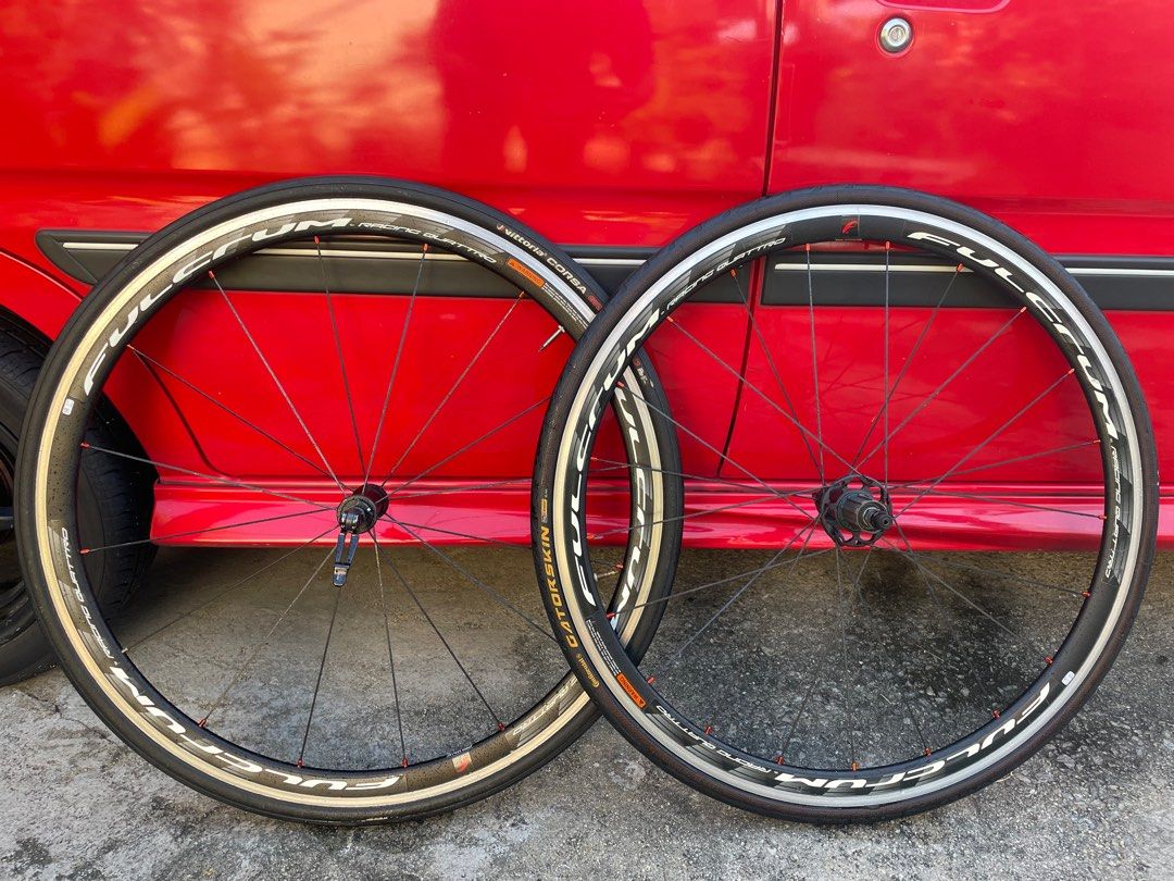 Fulcrum racing quattro wheelset on sale