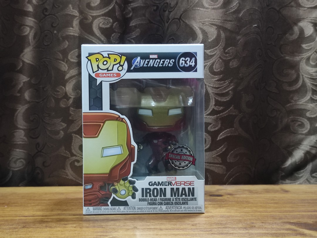 Funko POP Iron Man 634 Gameverse Vengadores Marvel