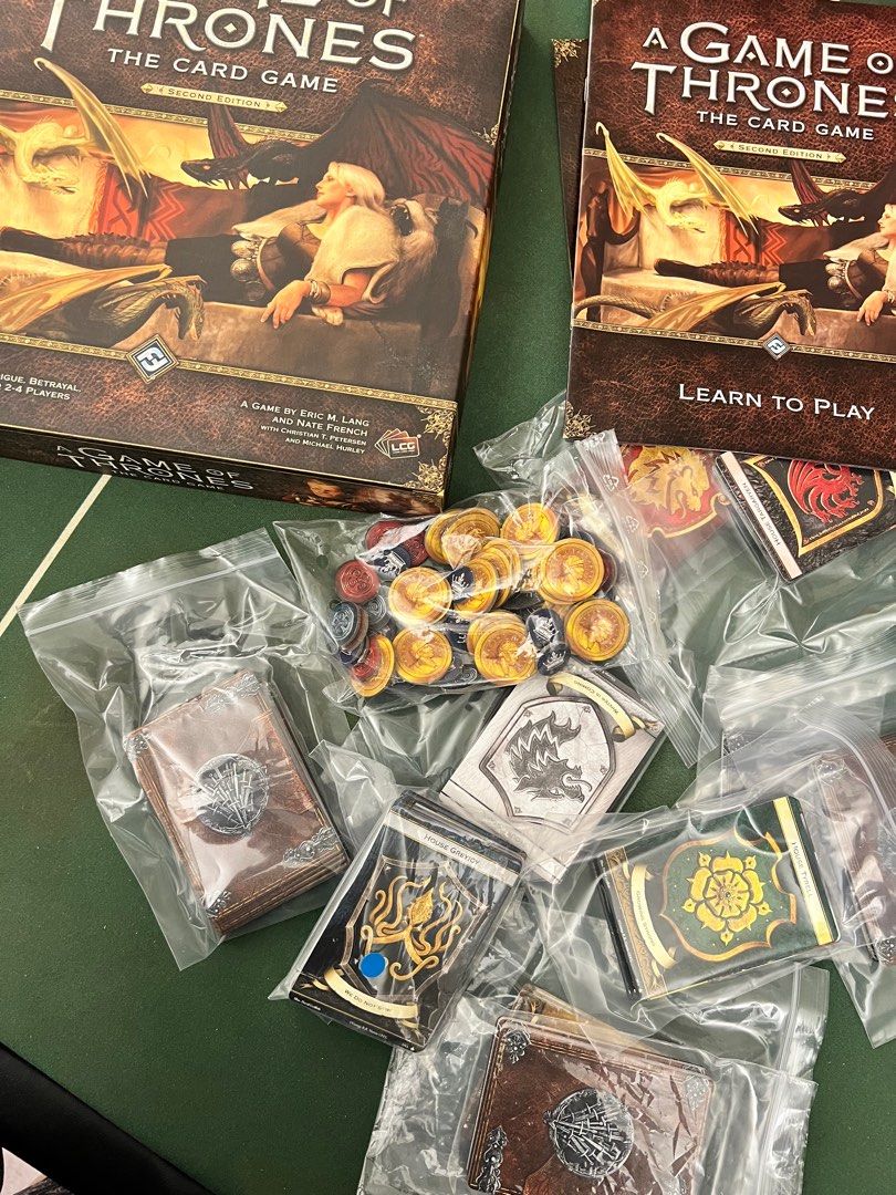 Game of Thrones Card Game, Hobbies & Toys, Toys & Games on Carousell