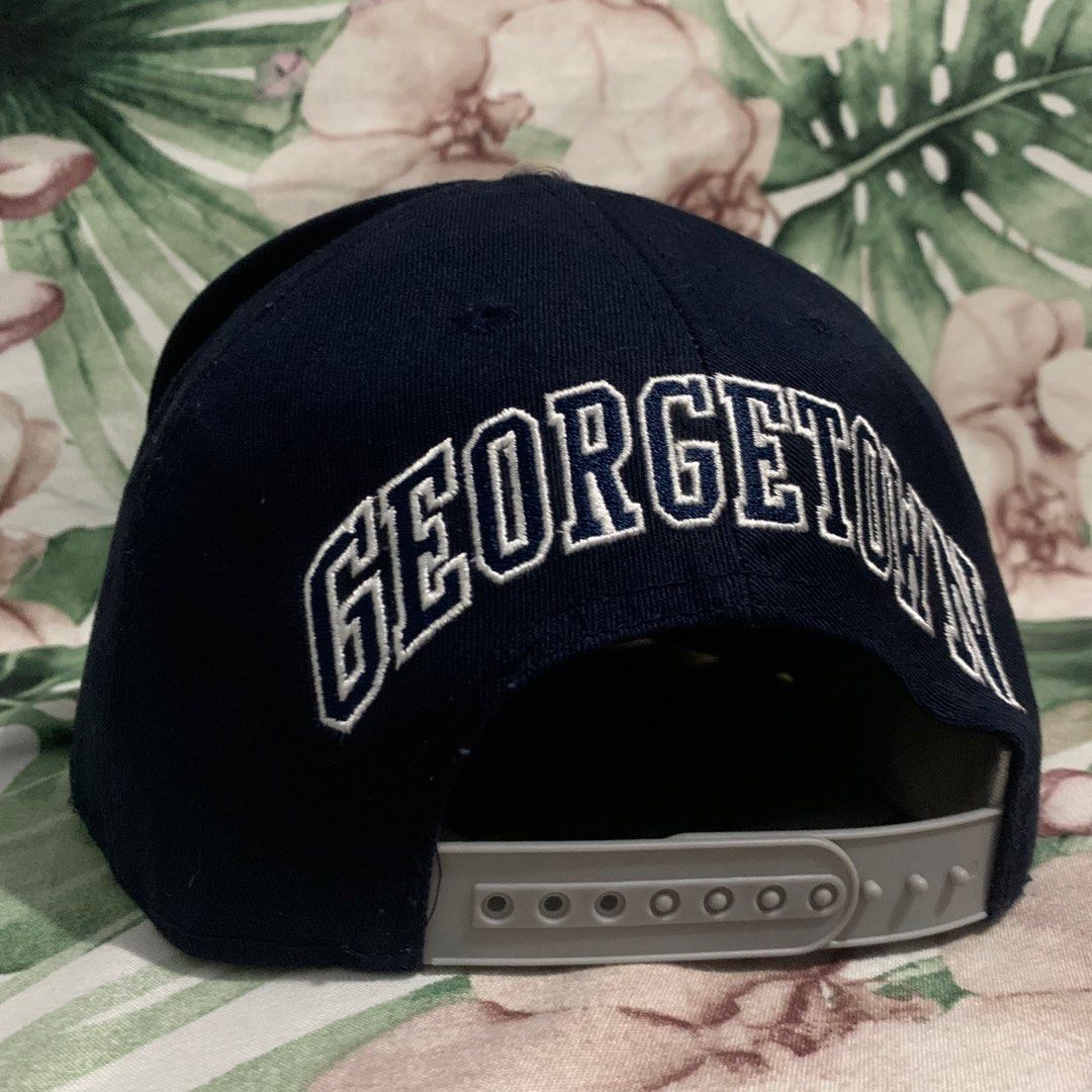 GEORGETOWN HOYAS VINTAGE 90s NIKE MELTON COLLEGE SNAPBACK HAT – The Felt  Fanatic