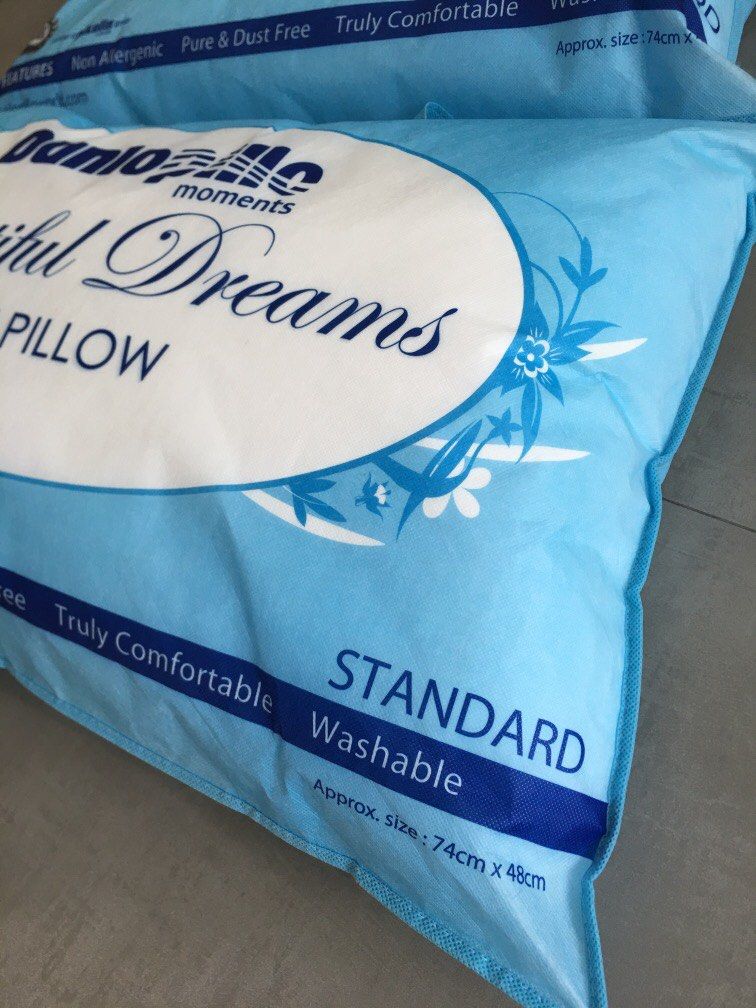 Get 1 free 1 !! Dunlopillo fibre Pillows, Furniture & Home Living