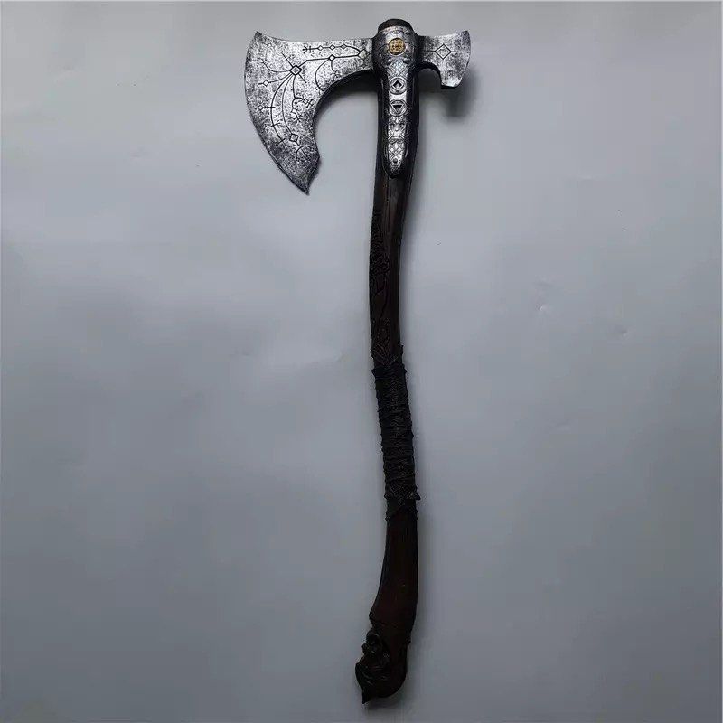 God Of War Ragnarok Kratos Leviathan Axe (Category: Toys & Games) located in Singapore. Submitted by braxmycroft (Listing ID 1199717918, Image 2). Description: visit www.huldra.store for more details Size: 93cm x 33cm Product material: PU foam, similar to rubber safe PU material of the blade and top to ensure no damage package: opp bag perfect for cosplay and display if you’re a big fan of the god of war norse series delivery will take less than 