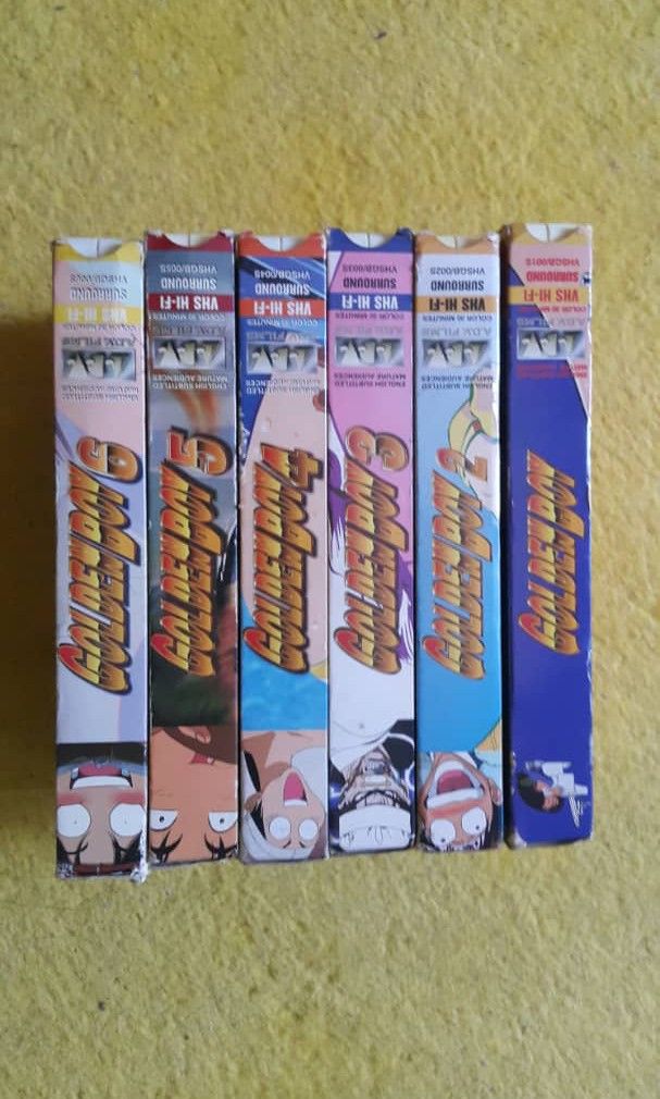 Golden Boy Anime VHS tape Vol. 1- 6, Original 💯%