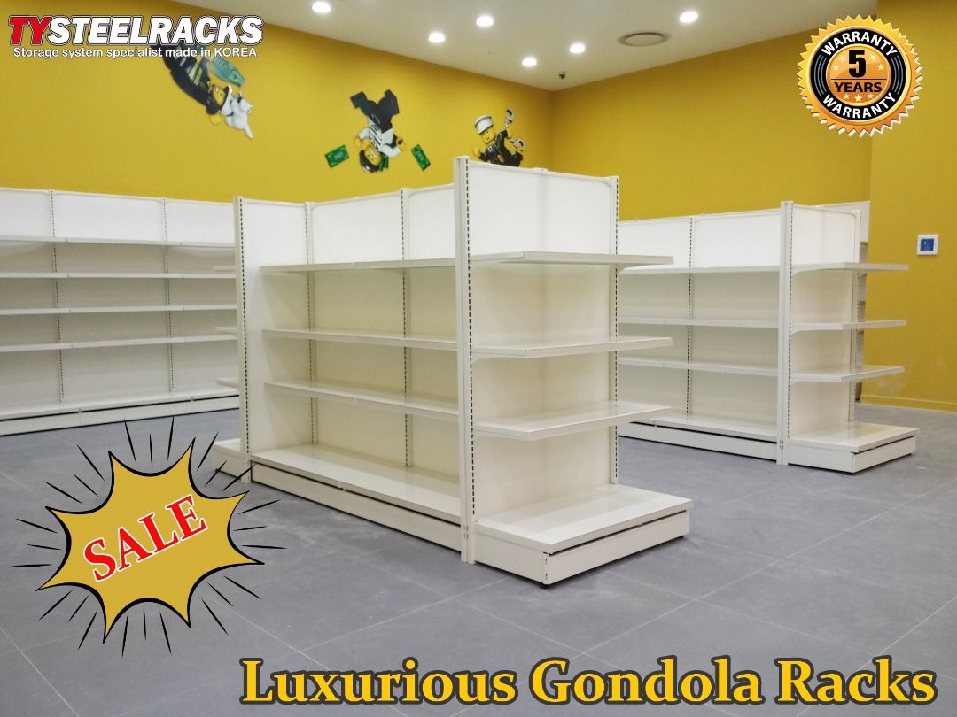 Gondola korean supermarket display racks high quality made in korea ...