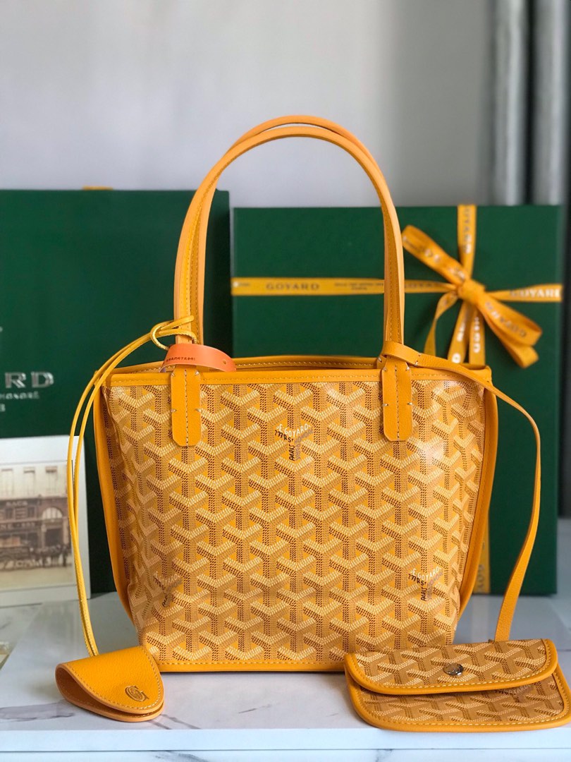 GY Mini Tote in Yellow