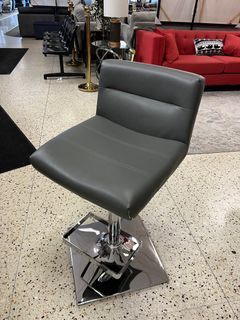 Grey Bar Stool/Chair (BRAND NEW)