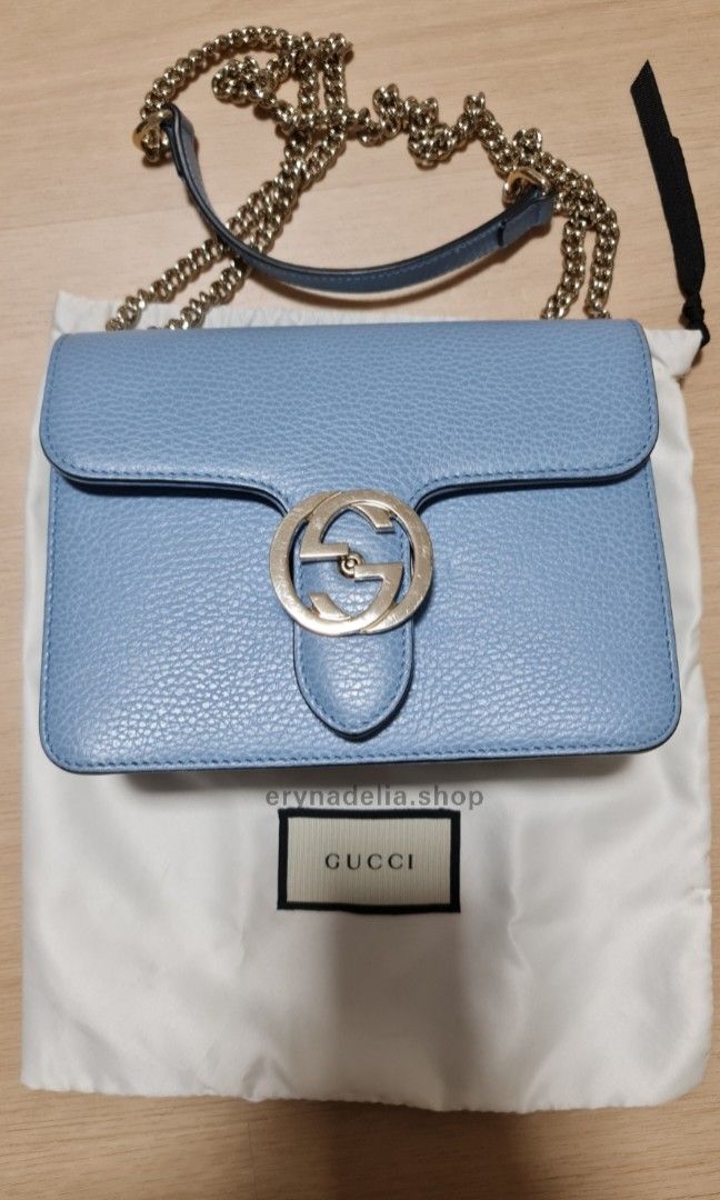 Gucci light blue deals