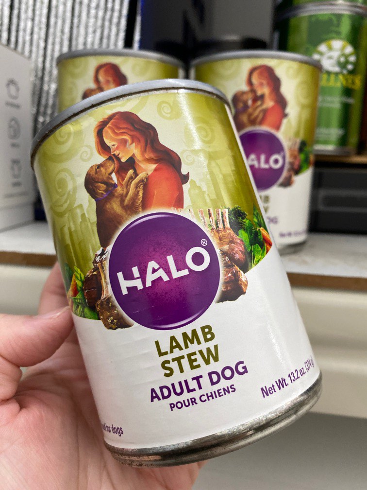 Halo Lamb Stew Canned Dog Food, Pet Supplies, Pet Food on Carousell