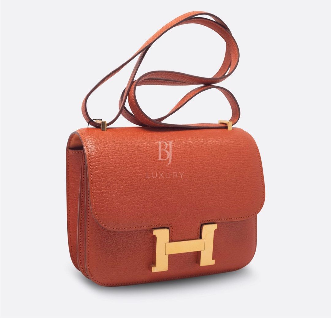 Hermes Constance 18 ( Rare Color ), Luxury, Bags & Wallets on Carousell