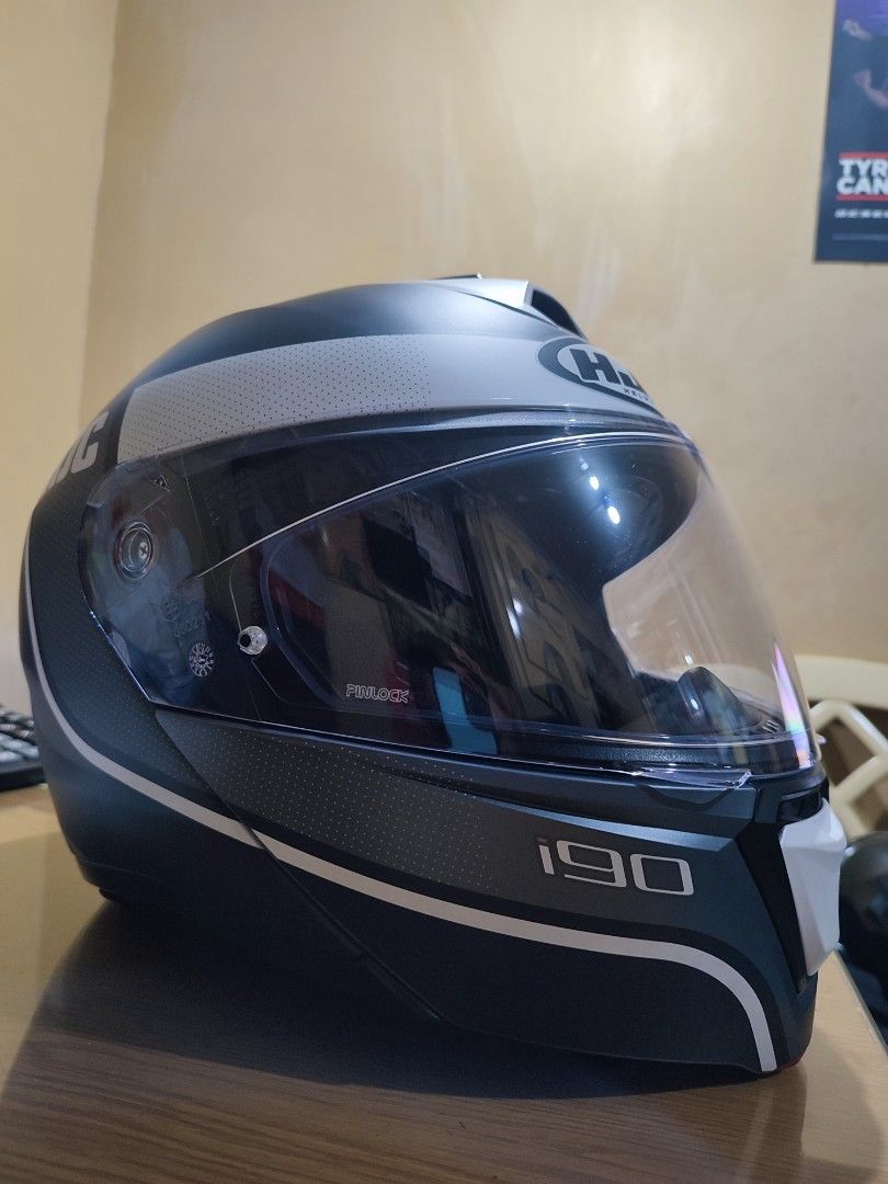 HJC i90 Modular, Motorbikes, Motorbike Parts & Accessories, Helmets and ...