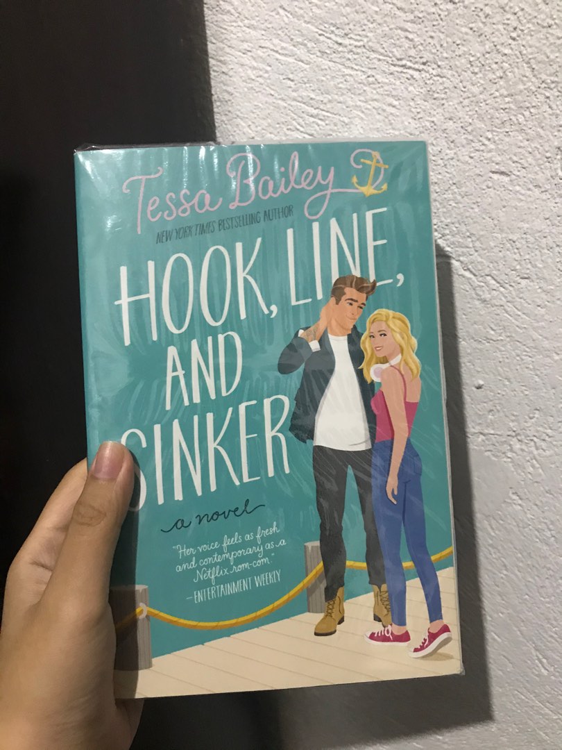 Hook, Line, and Sinker by Tessa Bailey, Hobbies & Toys, Books ...