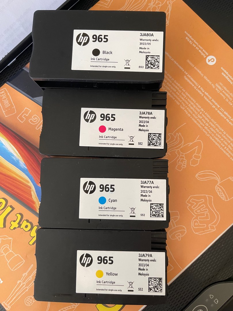 HP 9100 Series Ink Cartridge, Computers & Tech, Printers, Scanners