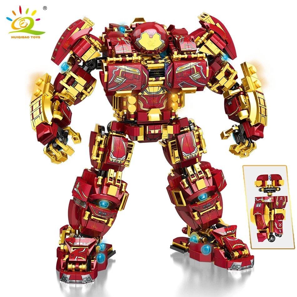 Hulkbuster Big Iron Man Lego 1450 pcs Good gift for Christmas