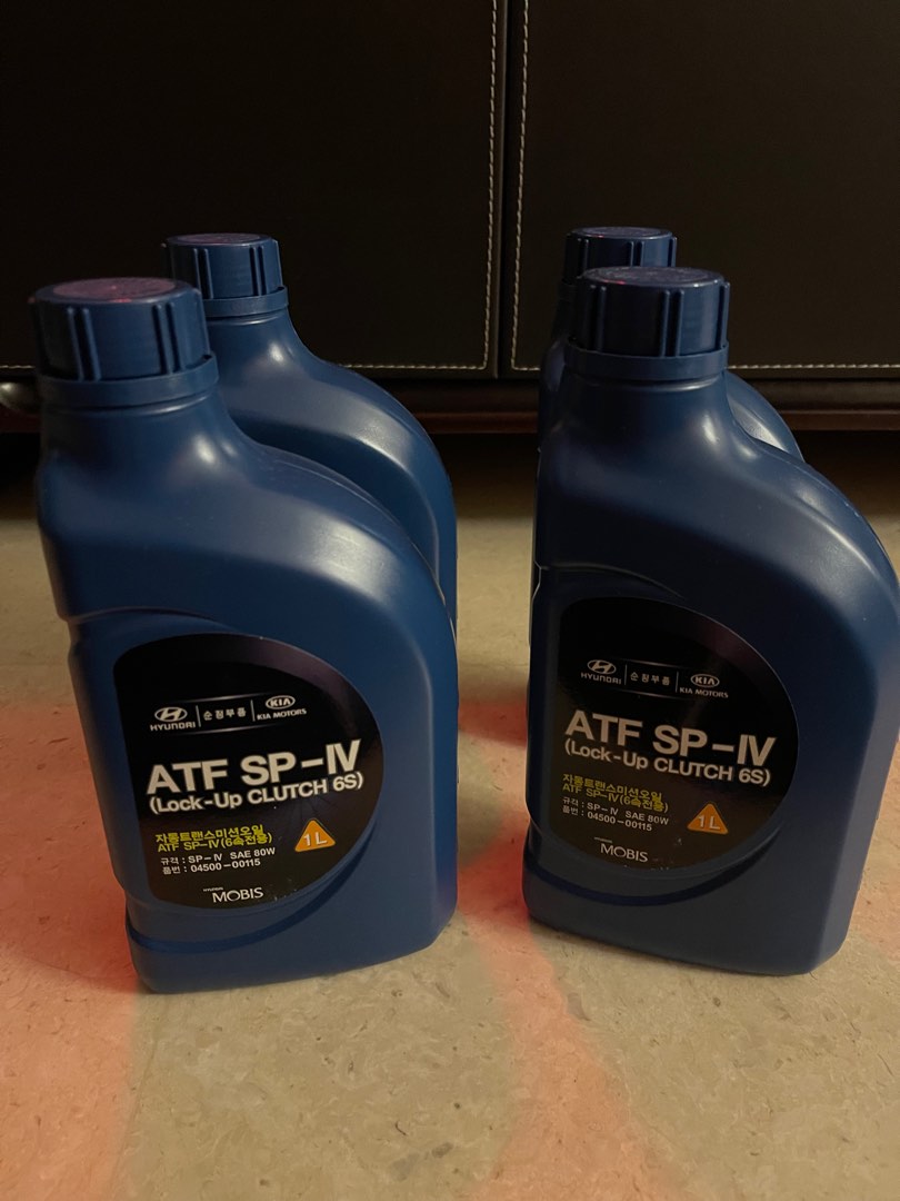 Hyundai Original Auto Transmission Fluid/Oil SP-IV(ATF) SP-4, Car ...