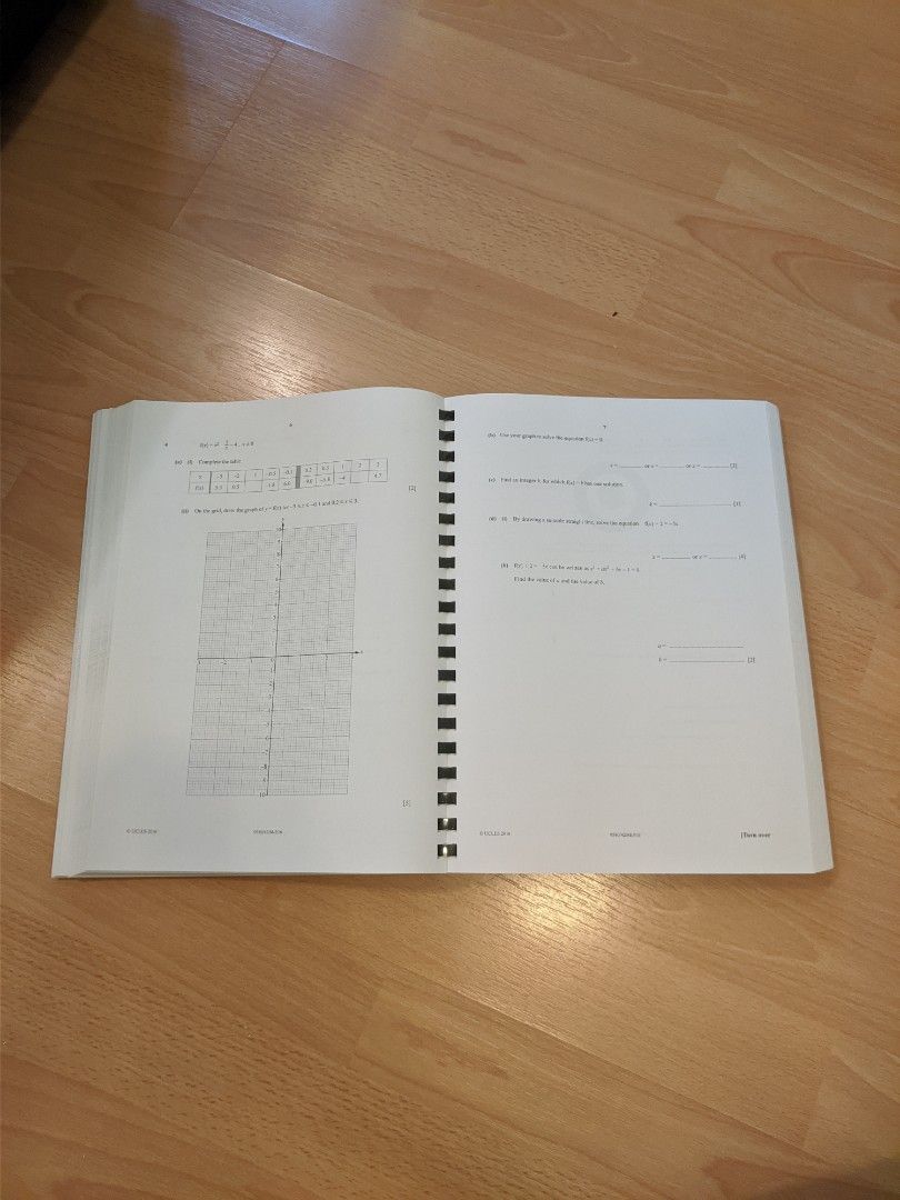 Igcse maths paper 4 past year book hobbies toys books magazines