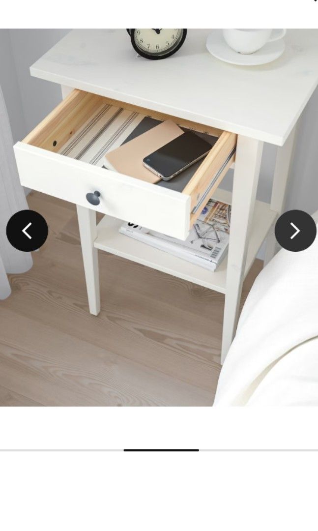 Ikea Hemnes Side Table, Furniture & Home Living, Furniture, Tables