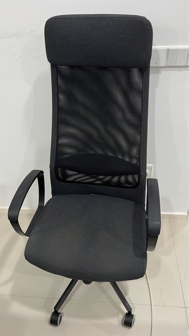 IKEA MARKUS Chair (2 pcs), Furniture & Home Living, Furniture, Chairs