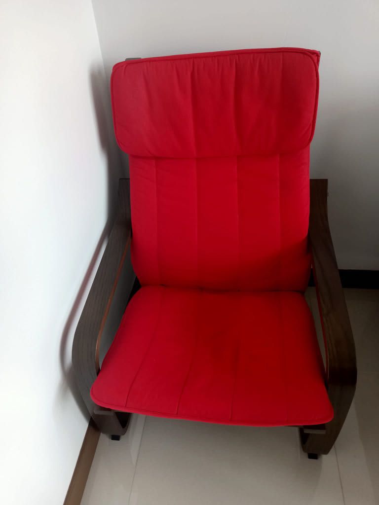 IKEA Rocking Chair, Furniture & Home Living, Furniture, Chairs on Carousell