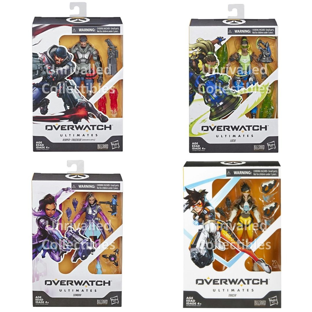 [In hand] Hasbro Overwatch Ultimate Series 6 inch Wave 1 - Blackwatch ...