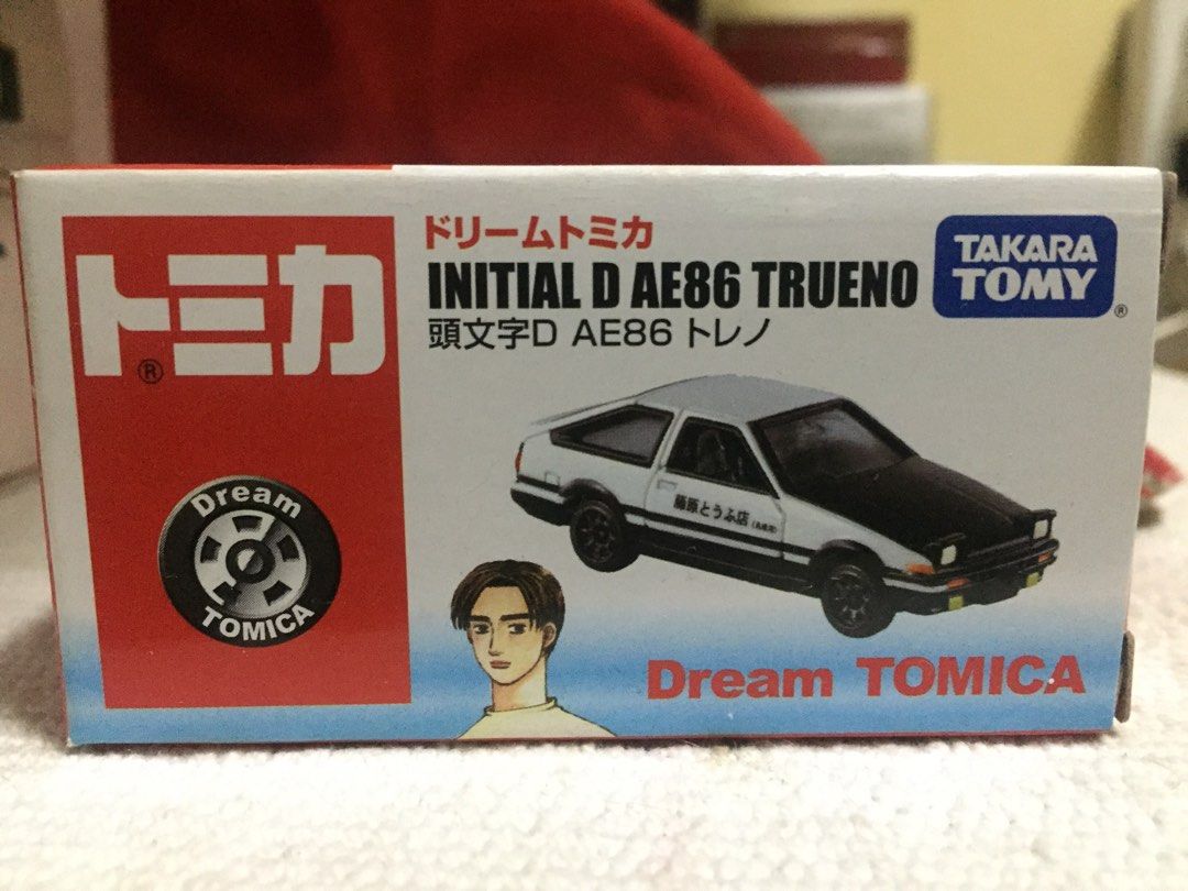 Initial D Toyota AE86 Trueno, Tofu House, Vendo Machine 1:64 Scale ...