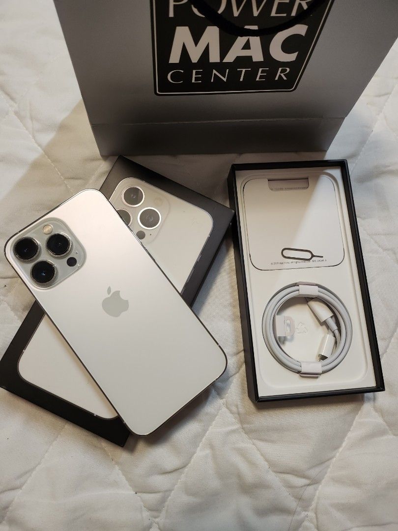 Iphone 13 pro 256gb white color, Mobile Phones & Gadgets, Mobile Phones ...