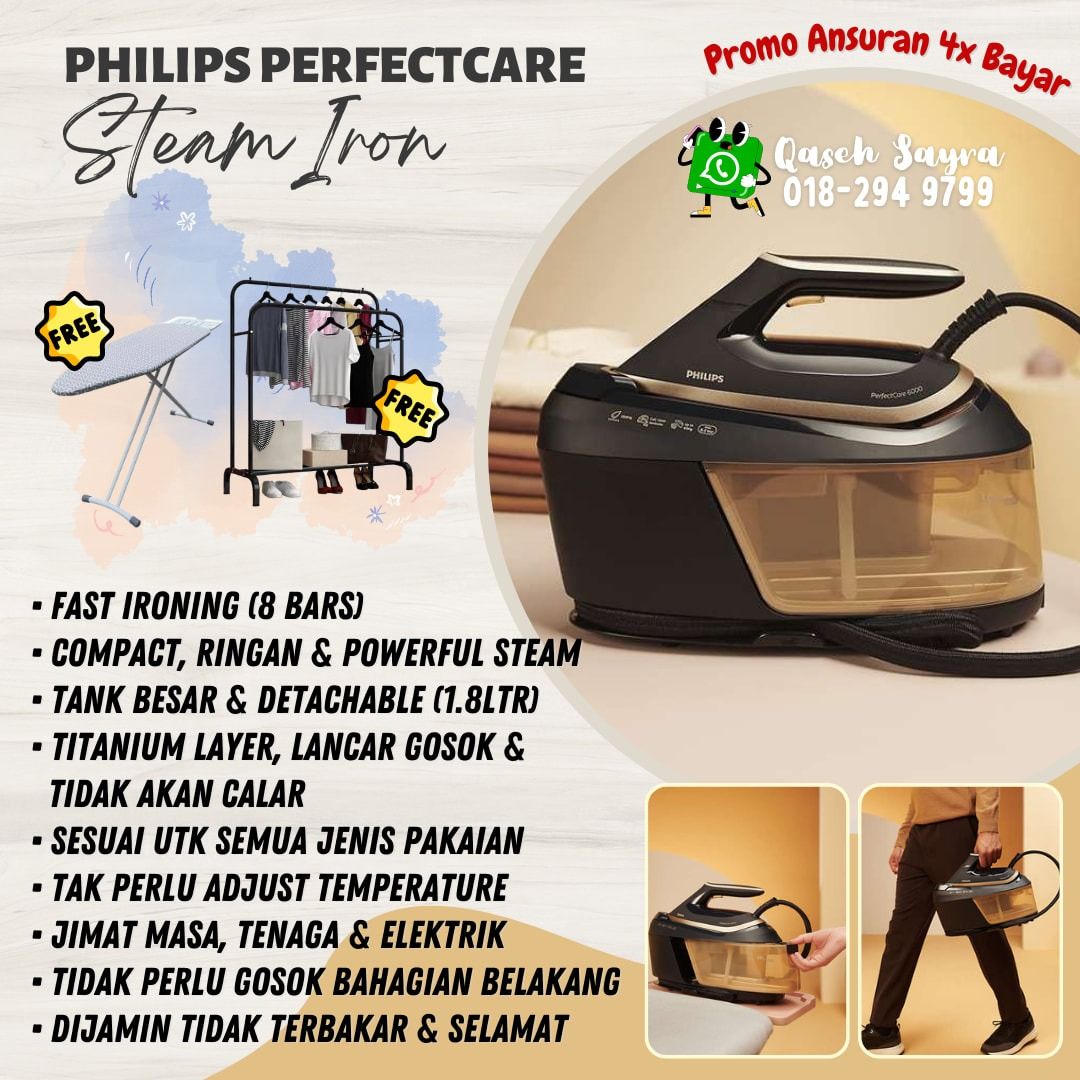 Cara guna iron steam philips deals