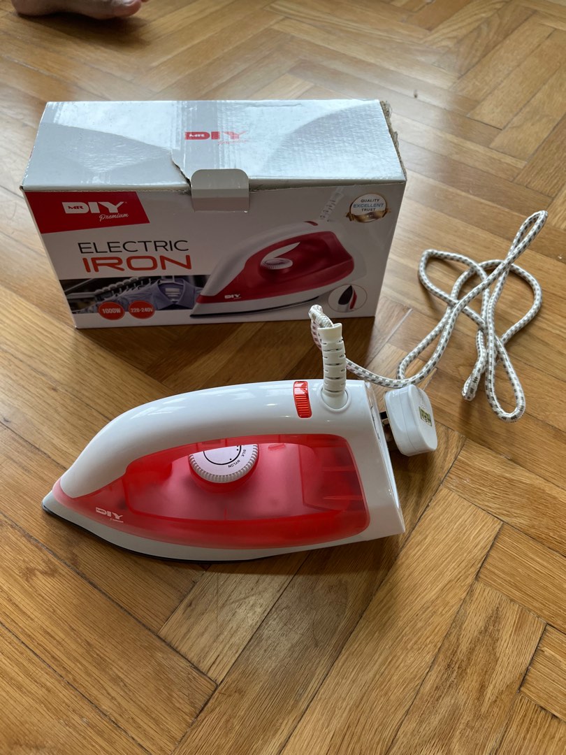 Iron Mr.DIY + Free Cermin, TV & Home Appliances, Irons & Steamers on
