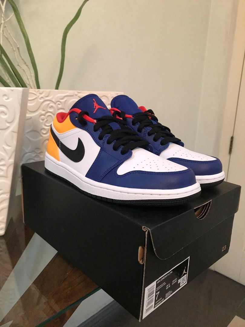 jordan 1 deep royal blue laser orange