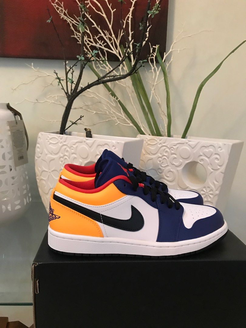 air jordan 1 high royal blue laser orange