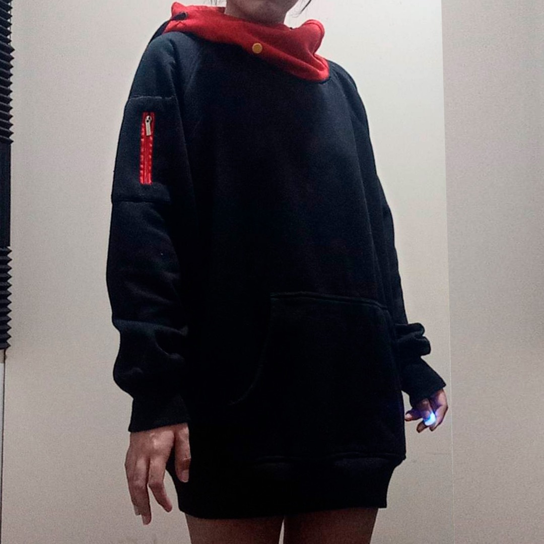 Jujustu Kaisen Itadori Yuji Hoodie, Women's Fashion, Coats, Jackets and