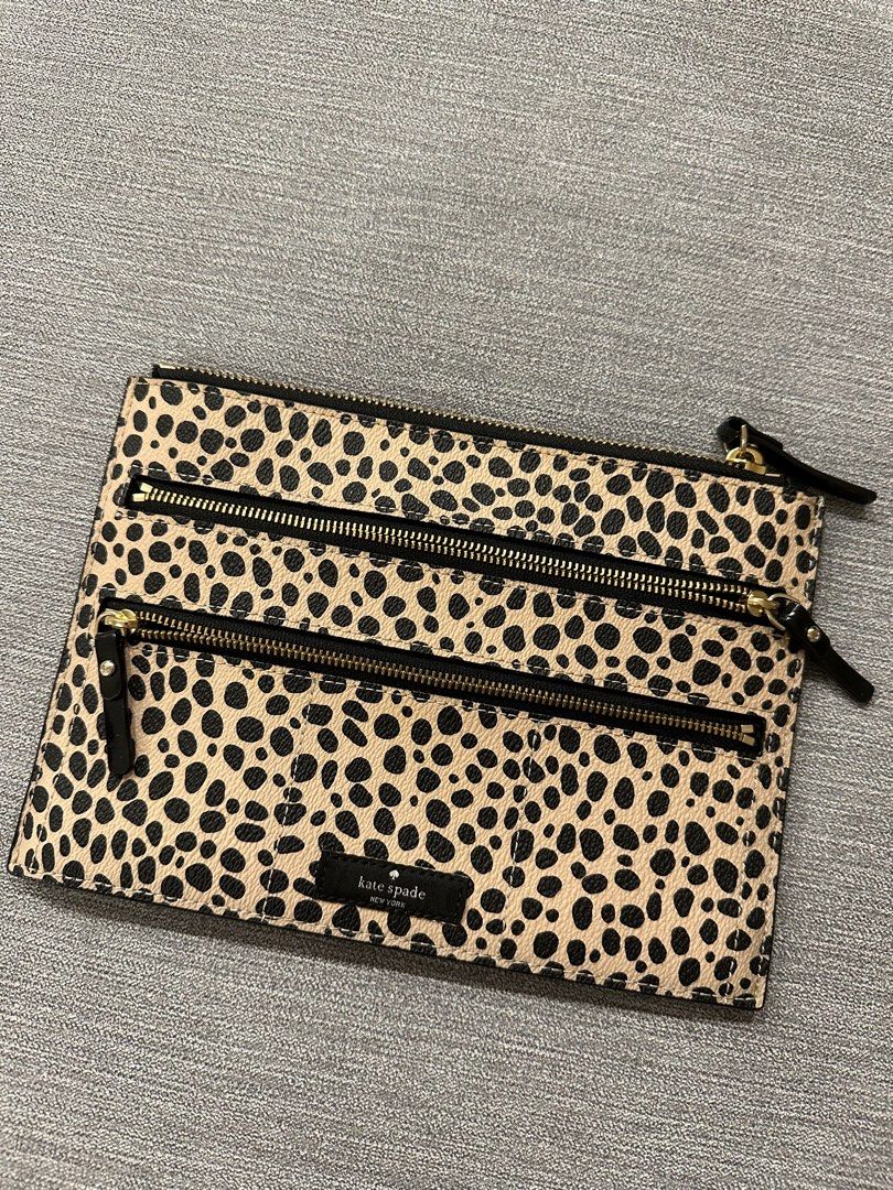 Kate Spade Animal Printed Jewelry Pouch, Women's Fashion, Bags & Wallets,  Purses & Pouches on Carousell