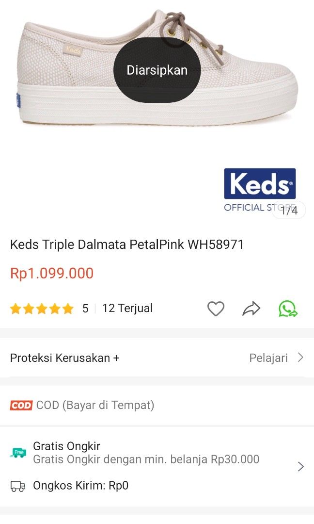 Keds discount triple dalmata