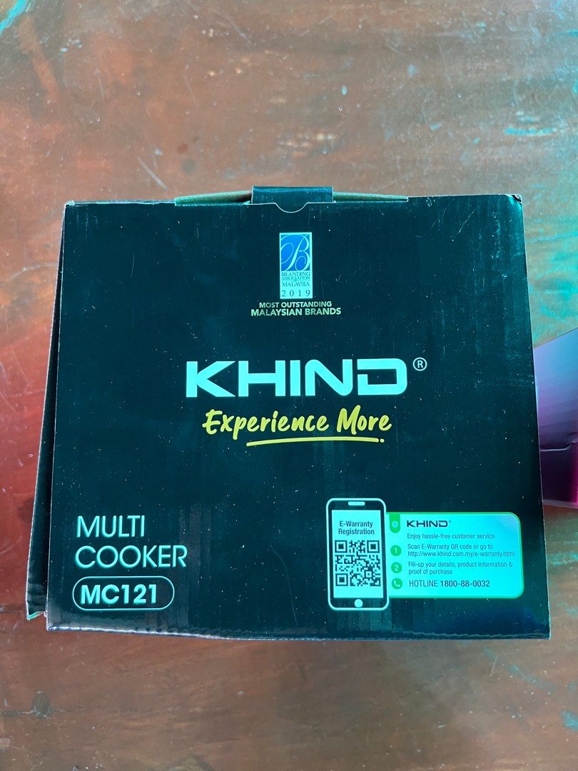 Khind multi cooker, TV & Home Appliances, Kitchen Appliances, Cookers