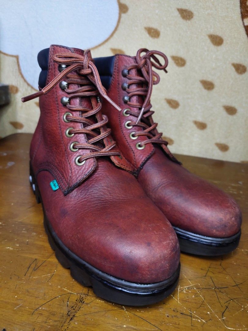 KICKERS FRANCE LEATHER BOOTS SIZE 7 MEN. WOMEN 8 Men s Fashion