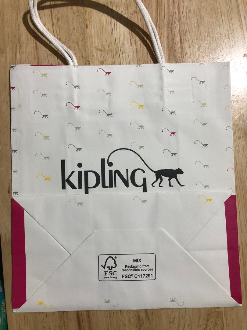 Kipling Small Paper Bag, Hobbies & Toys, Stationary & Craft, Other