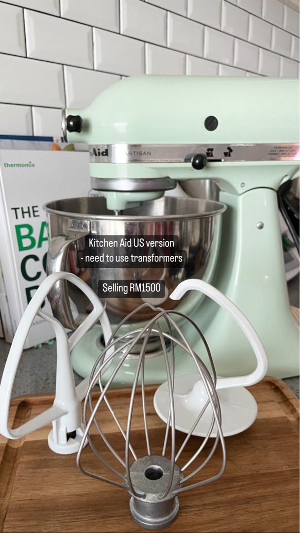 KitchenAid Hand Mixer - 5-Speed Ultra Power -Color Pistachio
