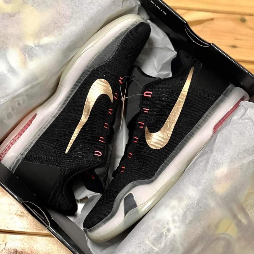 KOBE 10 ROSE GOLD Men s Fashion Footwear Casual Shoes on