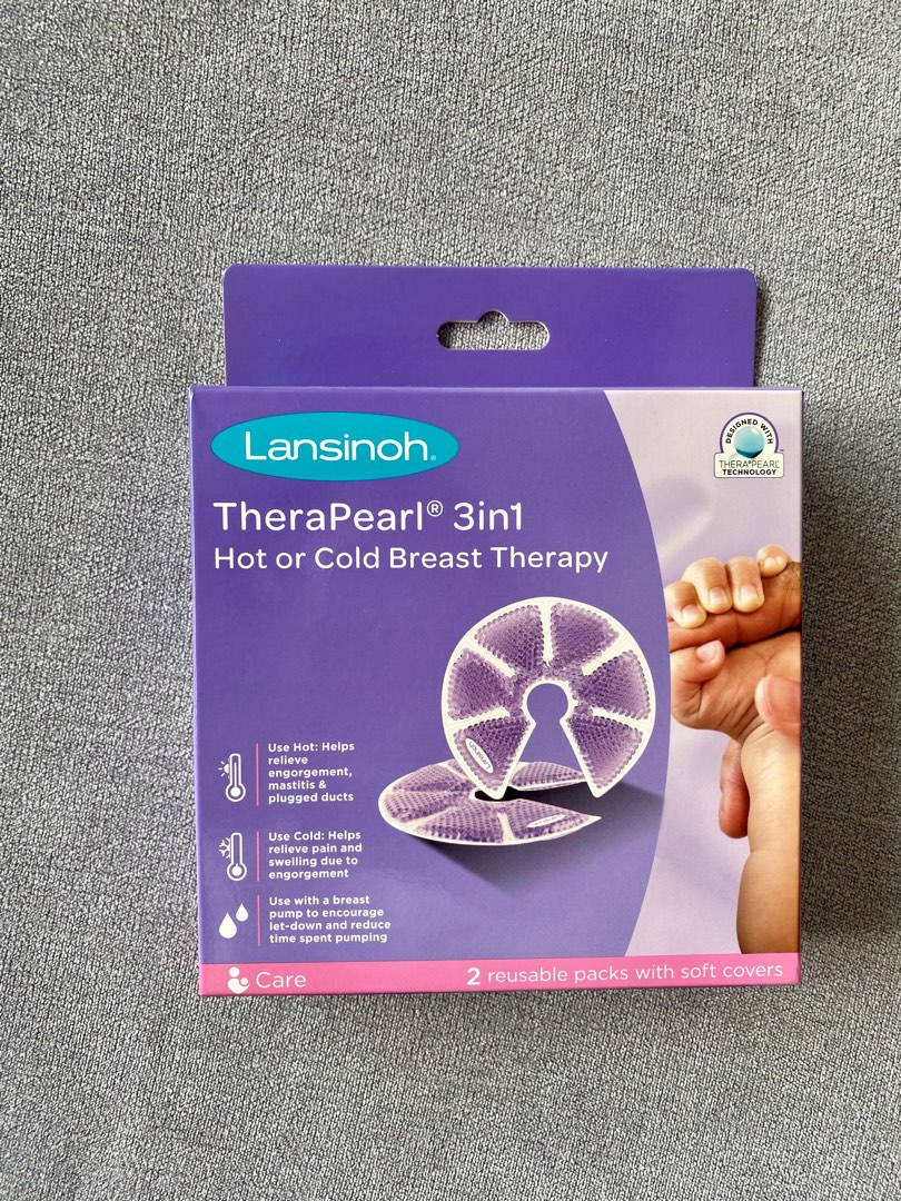 Lansinoh breast heating pad /cooling pad , Babies & Kids, Nursing