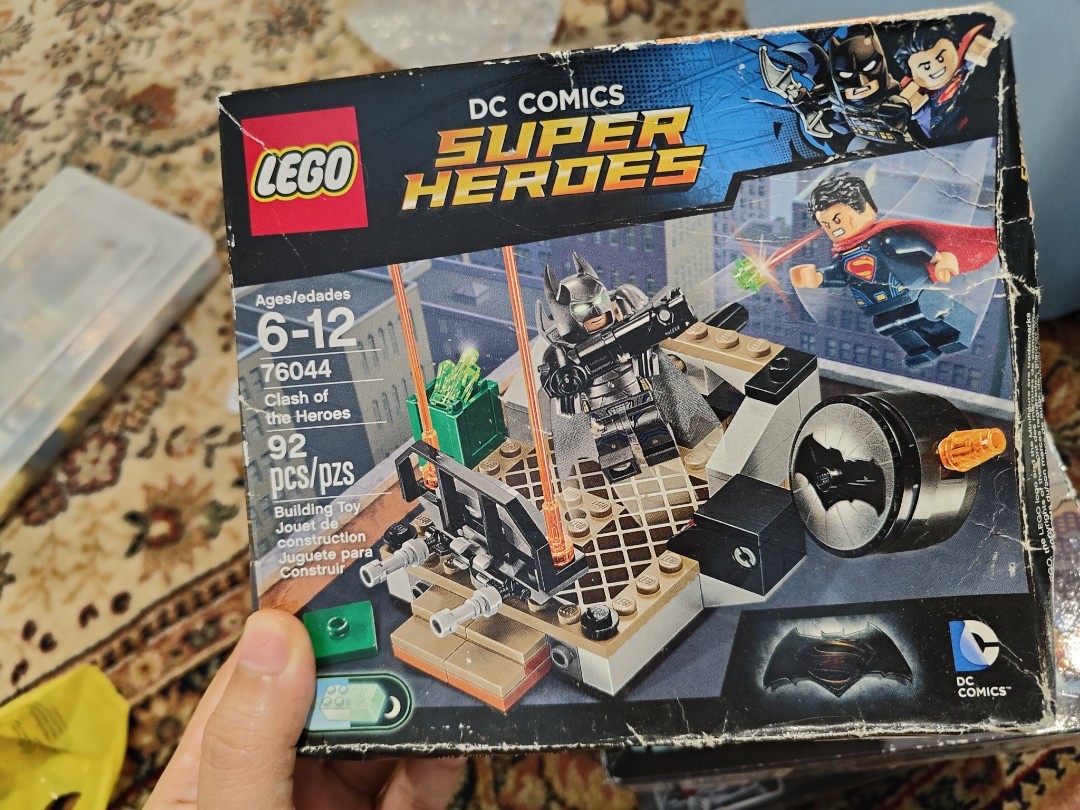 Lego DC Batman vs superman 76044, Hobbies & Toys, Toys & Games on Carousell