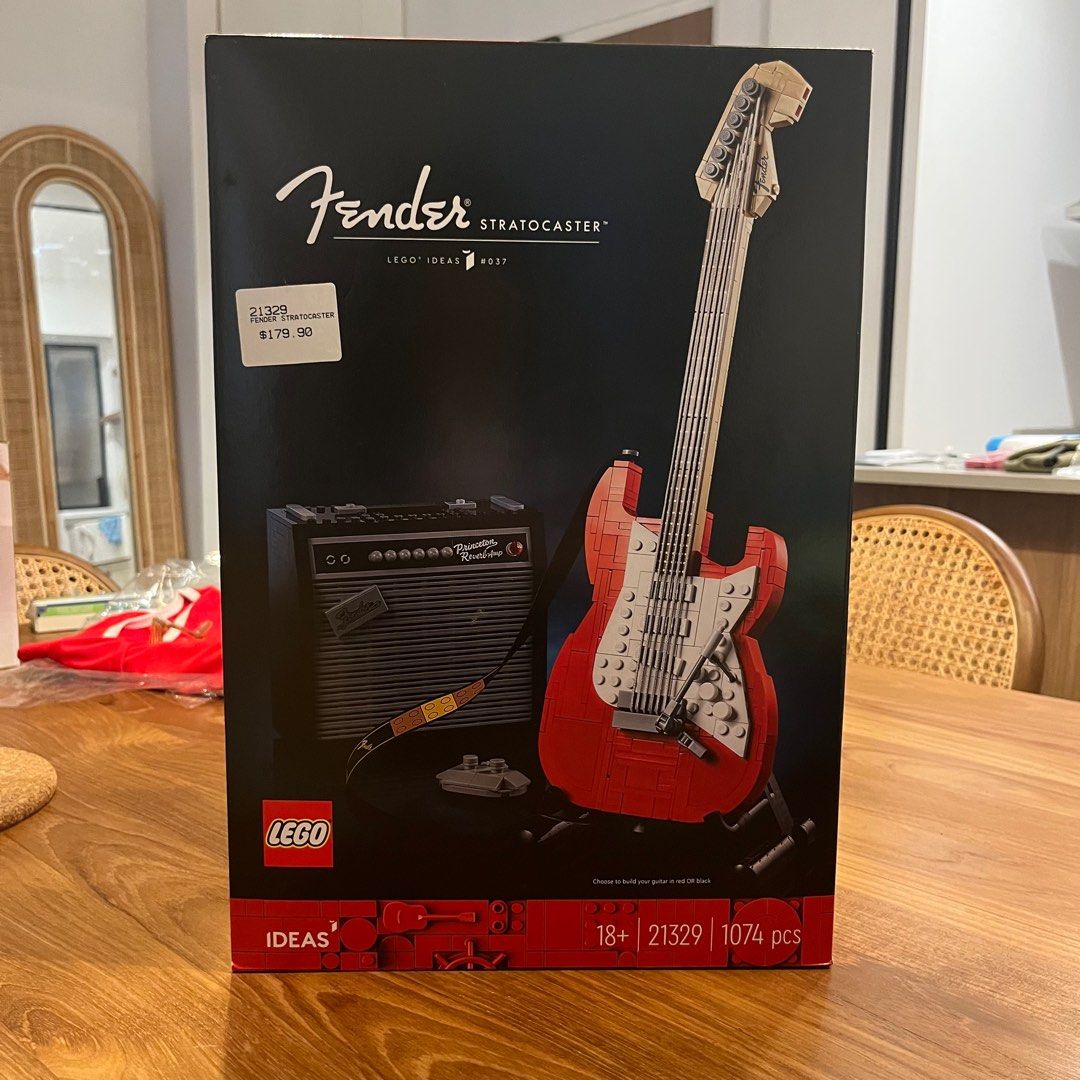 Lego Fender Stratocaster BNIB, Hobbies & Toys, Toys & Games on Carousell