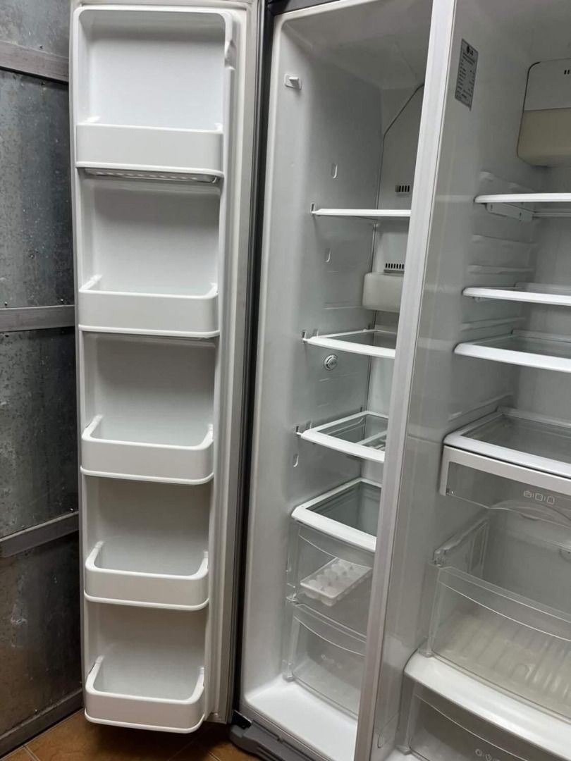 LG RefrigeratorFreezer side by side grb207flc, TV & Home Appliances, Kitchen Appliances