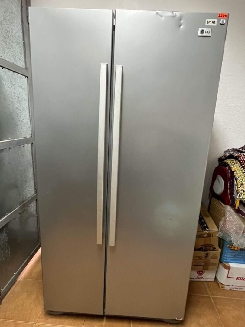 LG RefrigeratorFreezer side by side grb207flc, TV & Home Appliances, Kitchen Appliances