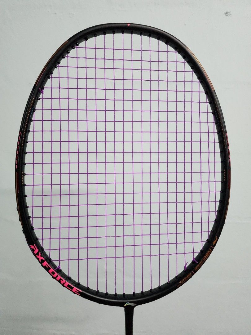 Lining AxForce 80, Sports Equipment, Sports & Games, Racket & Ball ...