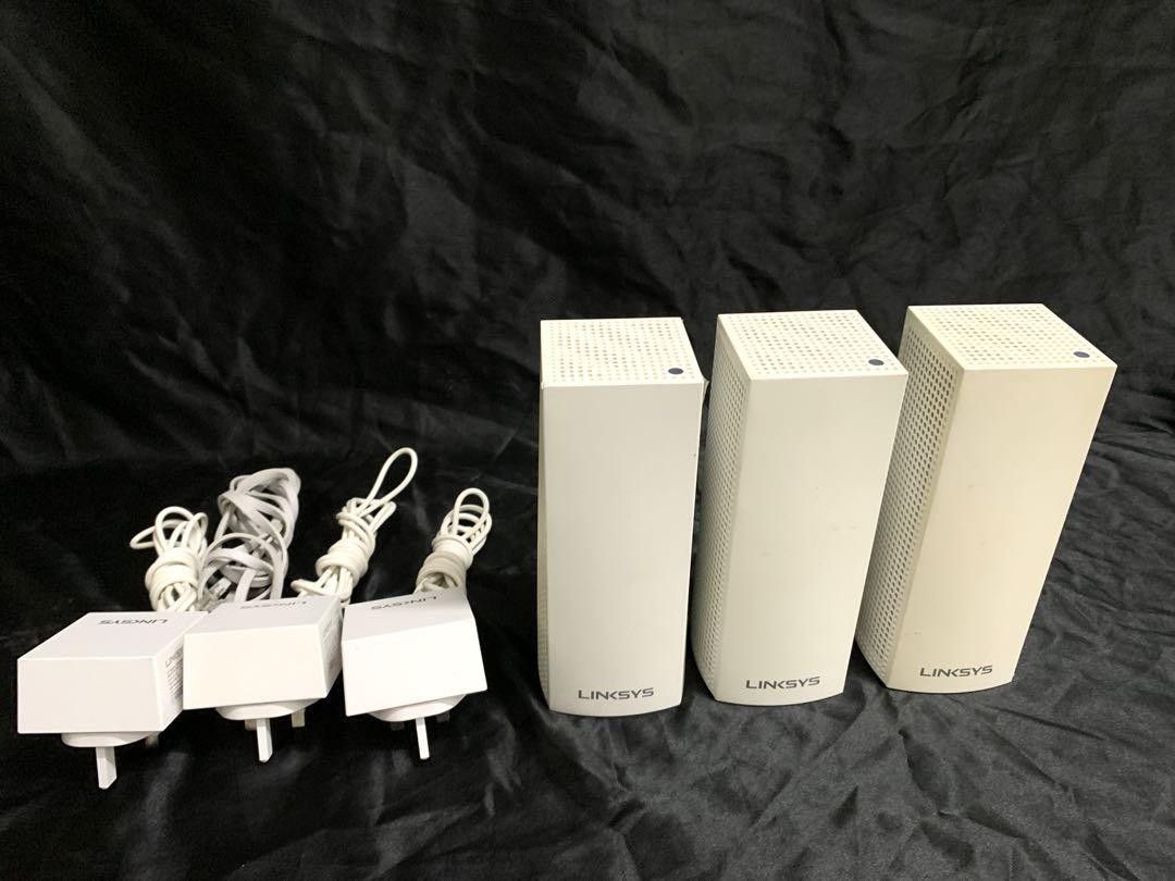 Linksys WHW03V2 Velop Tri-Band Whole Home Intelligent Mesh WiFi ...