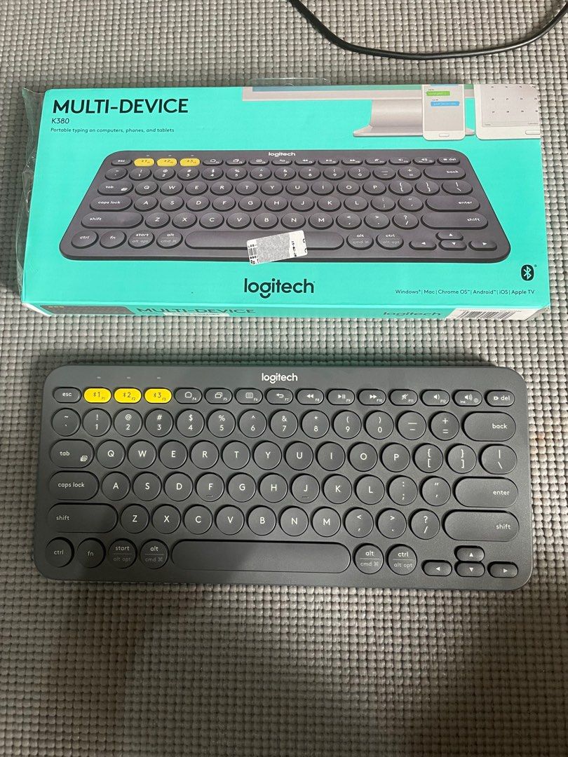 Logitech Keyboard k380, Elektronik, Komputer, Lainnya di Carousell