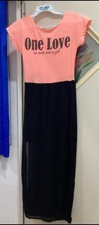 Long dress unik one love
