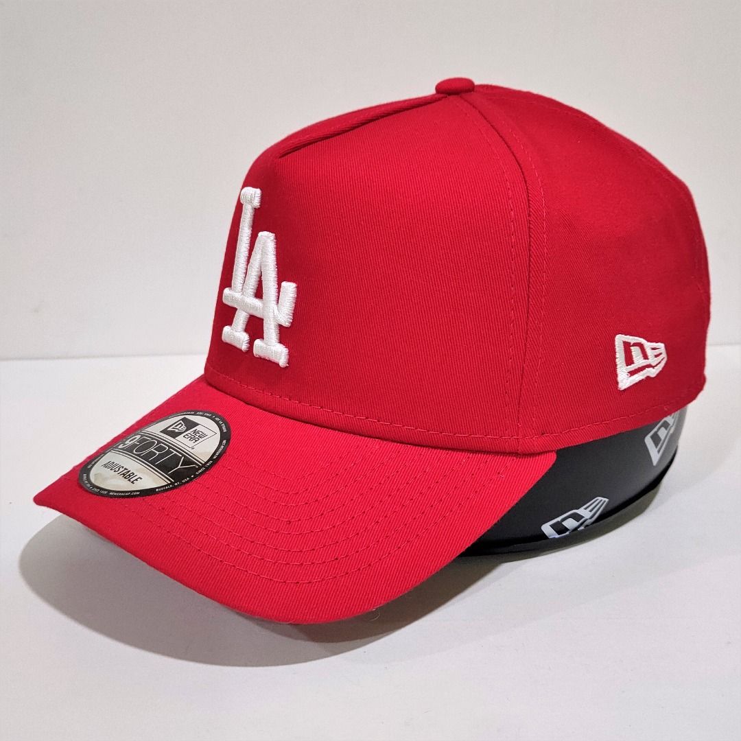 Los Angeles Dodgers 9Forty A Frame Cap Red Men s Fashion