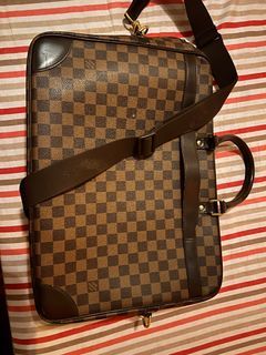 Vintage Lv laptop/ Tablet and Document holder, Luxury, Bags & Wallets on  Carousell