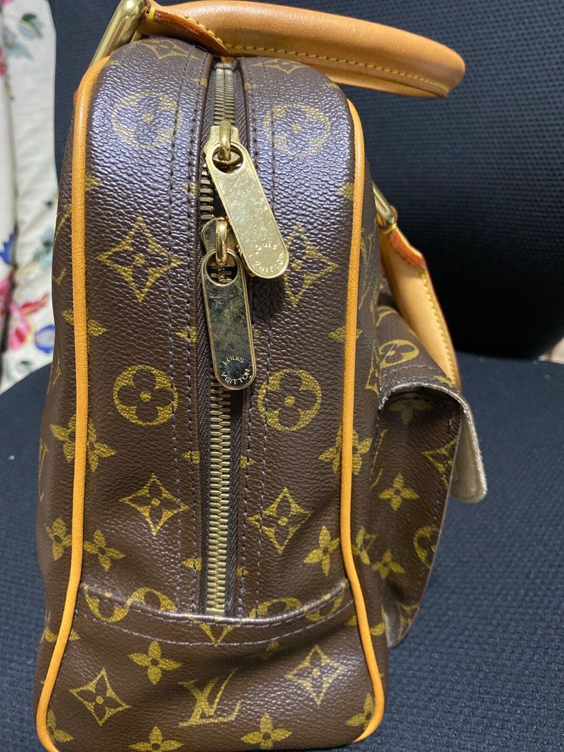 Louis Vuitton Monogram Manhattan GM Handbag Boston Bag M40025 Brown PV —  Resold